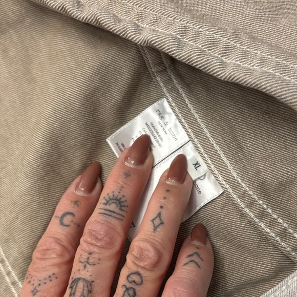 Rag and Bone denim jacket (xl) and matching BECK jeans (36) - Picture 5 of 14